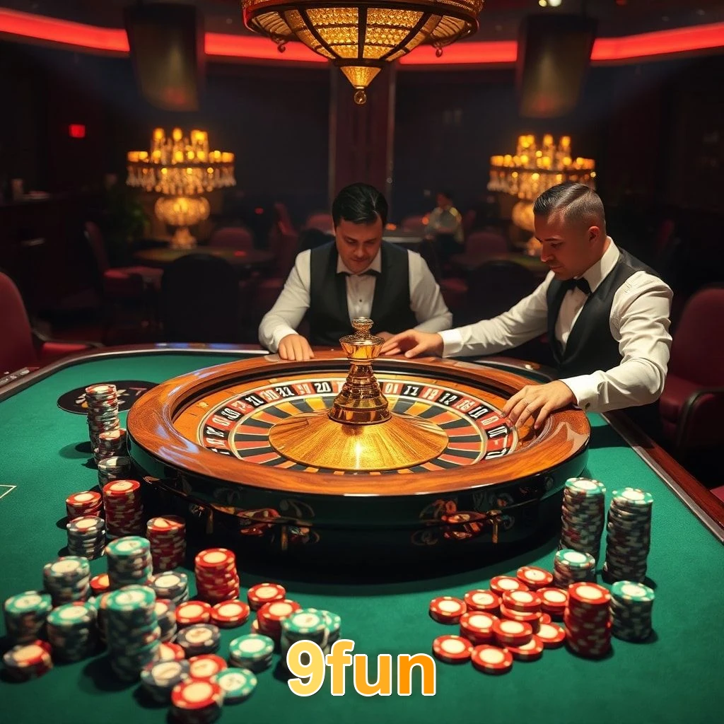 Variedade de slots 9fun